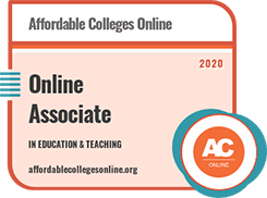 Affordable College Online 2020 Best Online Associate Degree Program in Education and Teaching - #1 in Arkansas #5 in the nation