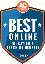 2018 Best Online Education & Teaching Degrees #25 in the nation