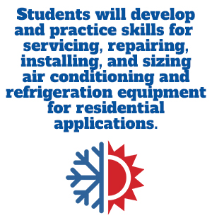 Students will develop and practice skills for servicing,
